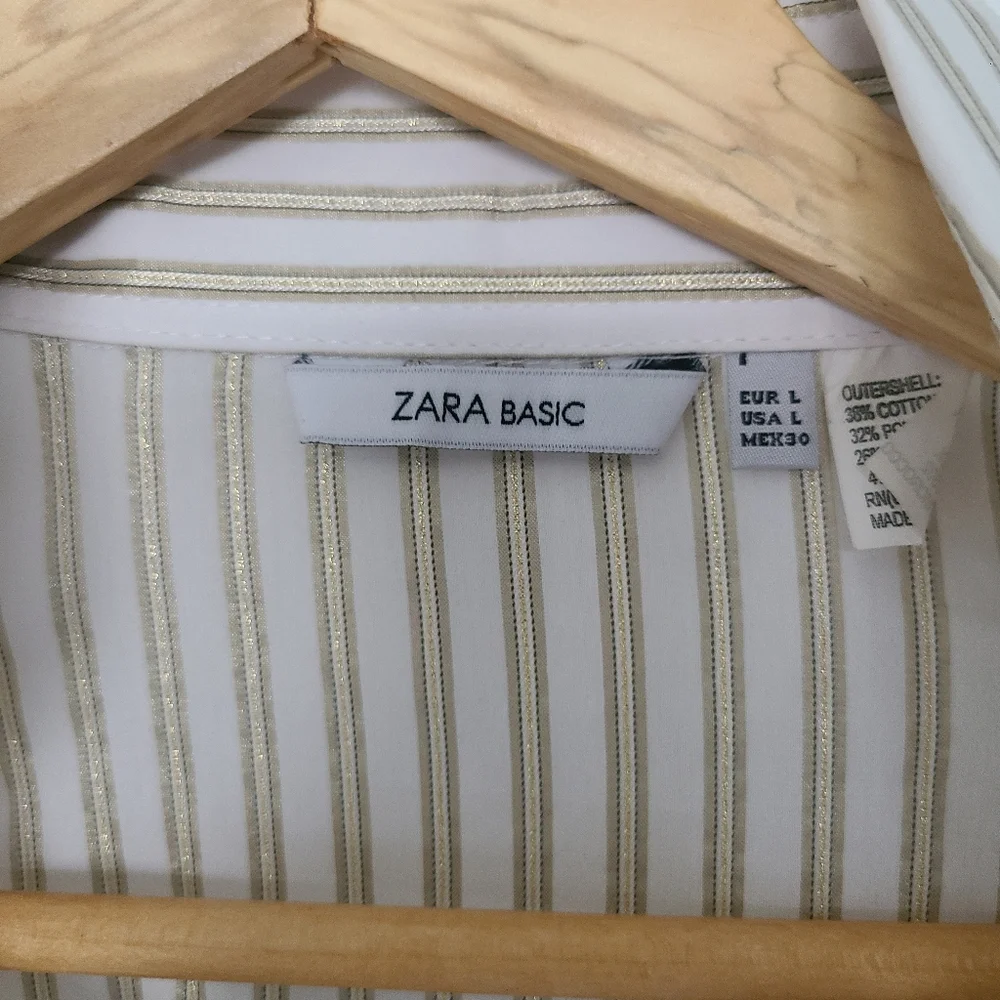 ZARA Wrap Blouse - Picture 5 of 10